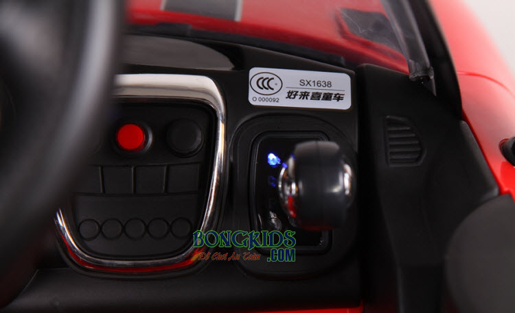Xe ô tô điện trẻ em Mini Cooper SX-1638 (Hai ghế trước sau)