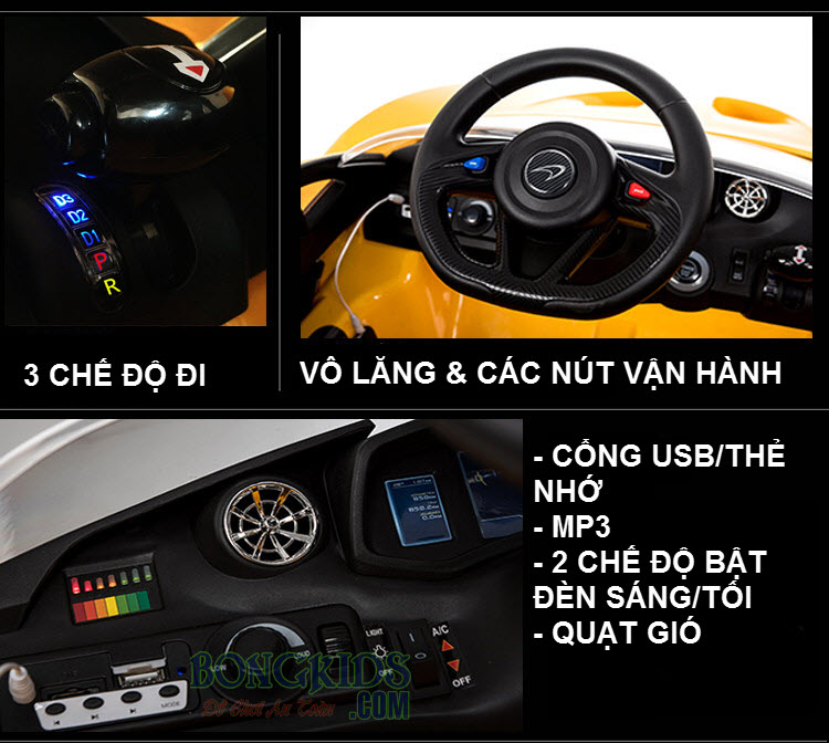 Xe ô tô điện trẻ em 672R đẹp