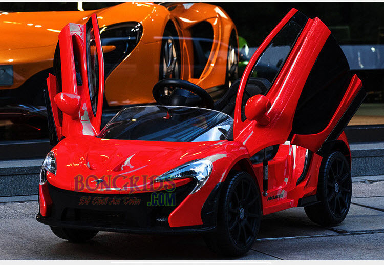 Xe ô tô điện trẻ em Mclanren 672R màu đỏ