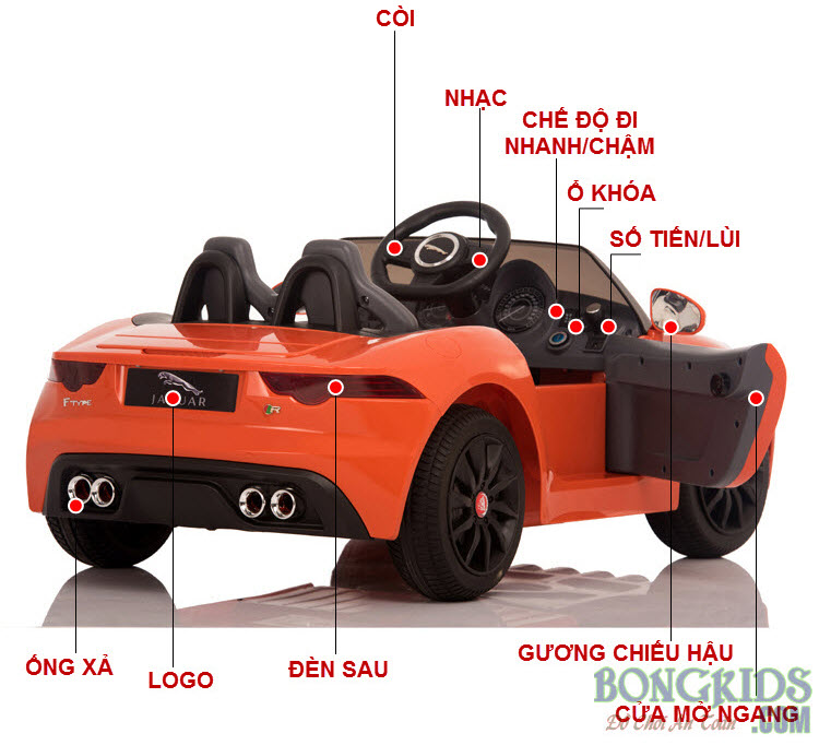 Xe ô tô điện trẻ em DMD-218