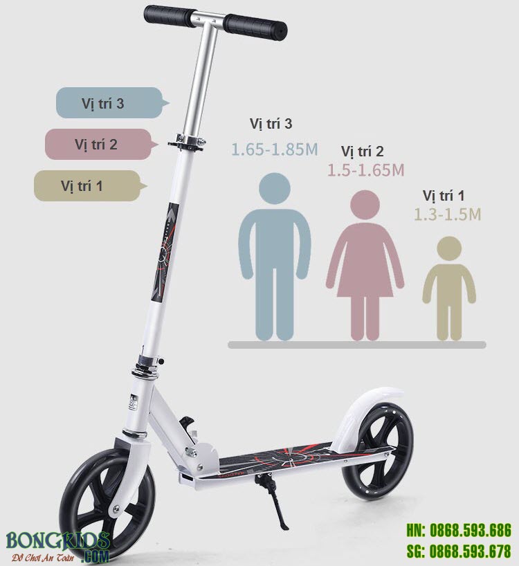 Xe trượt scooter trẻ em & người lớn MGP2002